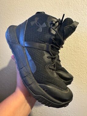 Under Armour All-Black Boots